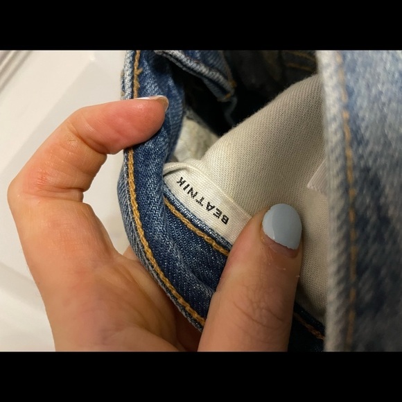 SLVRLAKE Beatnik High Rise Slim Jean in Trouble Maker New with Tags! - Picture 6 of 9